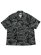 画像1: 【SALE】SCHOTT HAWAIIAN SHIRT DRAGON CHARCOAL (1)