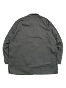 画像2: DICKIES L/S WORK SHIRT-GRAVEL GRAY (2)