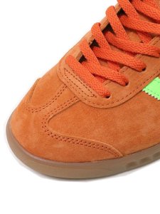 画像7: 【SALE】ADIDAS WMNS HAMBURG ORANGE/SOLAR GREEN/GUM (7)