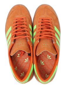 画像6: 【SALE】ADIDAS WMNS HAMBURG ORANGE/SOLAR GREEN/GUM (6)