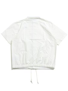 画像2: 【SALE】NIKE CLUB OXFORD BOTTON UP S/S TOP-SAIL/BLK (2)