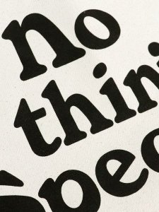 画像3: NOTHIN' SPECIAL LOGO TOTE (3)