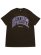 画像1: 【SALE】NOTHIN' SPECIAL COLLEGE LOGO TEE BROWN (1)