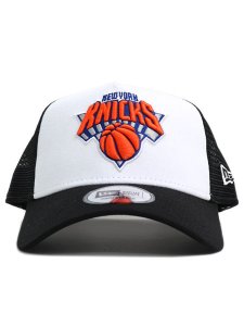 画像2: NEW ERA 9FORTY A-FRAME TRUCKER KNICKS WH/BK/BK (2)