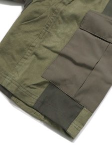 画像5: 【SALE】MR.REMAKE MAN REMAKE MILITARY CARGO SHORT KHAKI ASSORT (5)