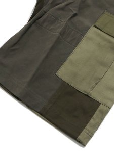 画像5: 【SALE】MR.REMAKE MAN REMAKE MILITARY CARGO SHORT KHAKI ASSORT (5)