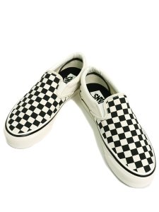 画像5: VANS SLIP-ON REISSUE 98 CHECK MARSHMALLOW/BLK (5)