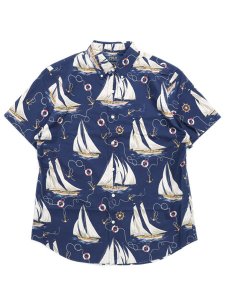 画像1: 【SALE】【送料無料】POLO RALPH LAUREN CLASSIC FIT NAUTICAL OXFORD SHIRT (1)