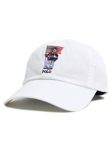 画像1: 【SALE】POLO RALPH LAUREN TEAM USA OFFICIAL OUTFITTERS BEAR CAP (1)
