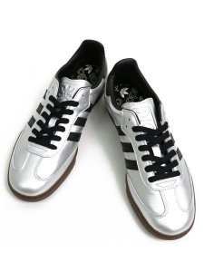 画像5: 【送料無料】ADIDAS WMNS SAMBA OG SILVER METALLIC/CORE BLACK (5)