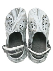画像4: 【SALE】crocs ECHO MARBLED CLOG MOONLIGHT/MULTI (4)