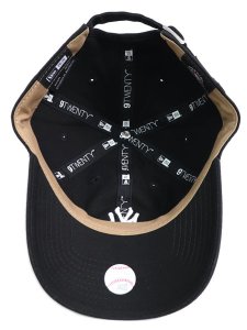 画像5: NEW ERA 9TWENTY KHAKI SWEAT BAND YANKEES BLACK (5)