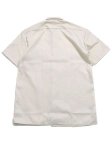 画像2: DICKIES S/S WORK SHIRT-STONE WHITECAP GRAY (2)