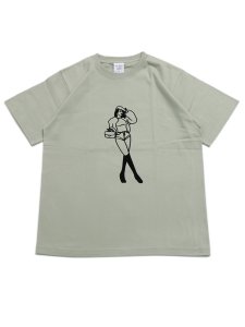 画像1: 【SALE】WHIMSY SOCKS MARIE TEE SAGE GREEN (1)