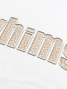 画像3: 【SALE】WHIMSY SOCKS BLING ARCH LOGO TEE WHITE (3)