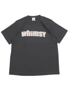 画像1: 【SALE】WHIMSY SOCKS BLING ARCH LOGO TEE SUMI (1)