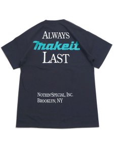 画像1: 【SALE】NOTHIN' SPECIAL MAKE IT LAST POCKET TEE DARK NAVY (1)