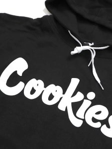 画像3: 【送料無料】COOKIES CLOTHING ORIGINAL MINT FLEECE HOODIE BLACK/WHITE (3)