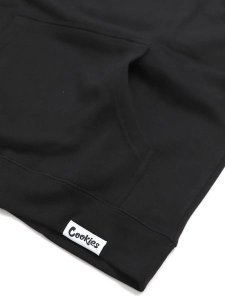 画像4: 【送料無料】COOKIES CLOTHING ORIGINAL MINT FLEECE HOODIE BLACK/WHITE (4)