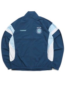 画像1: 【SALE】【送料無料】COOKIES CLOTHING HOOLIGANISM NYLON TRACK JACKET NAVY (1)