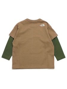 画像2: 【SALE】【KIDS】THE NORTH FACE KIDS LTS PIKA TEE (2)