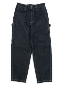 画像1: 【SALE】【送料無料】SNOW PEAK RECYCLED COTTON DENIM WIDE PANTS INDIGO (1)