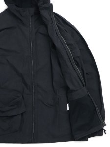 画像8: 【SALE】【送料無料】SNOW PEAK INDIGO C/N PARKA BLACK (8)