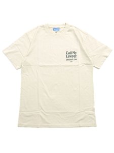 画像2: 【SALE】MARKET CALL MY LAWYER TEE ECRU (2)