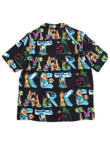 画像2: 【SALE】【送料無料】MARKET ISLAND LIFE CAMP SHIRT (2)