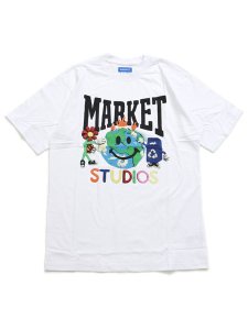 画像1: 【SALE】MARKET SMILEY STUDIOS TEE (1)