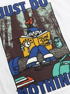 画像3: 【SALE】MARKET JUST DO NOTHING TEE (3)