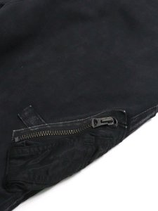 画像5: 【SALE】【送料無料】AVIREX CROSSOVER CUSTOM SWEAT PANTS BLACK (5)
