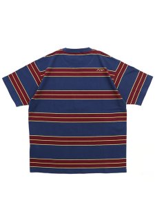 画像2: 【SALE】MANASTASH ABERDEEN TEE NAVY (2)