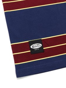 画像5: 【SALE】MANASTASH ABERDEEN TEE NAVY (5)