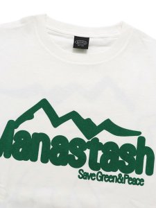 画像3: 【SALE】MANASTASH CiTee POLEPOLE TEE WHITE (3)