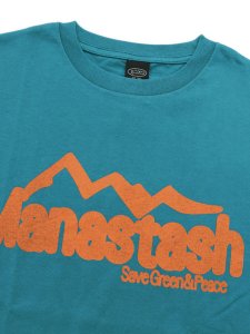 画像3: 【SALE】MANASTASH CiTee POLEPOLE TEE TURQUOISE (3)