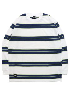 画像1: 【SALE】MANASTASH ABERDEEN L/S TEE WHITE (1)