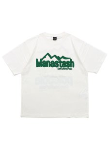 画像2: 【SALE】MANASTASH CiTee POLEPOLE TEE WHITE (2)