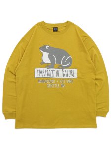 画像1: 【SALE】MANASTASH CiTee L/S TEE HON YELLOW (1)