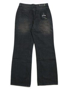 画像2: 【SALE】EPTM. DISTRESSED BAGGY JEANS-BLACK (2)