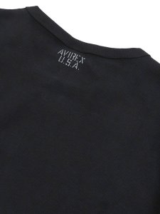 画像4: AVIREX DAILY RIB CREW NECK L/S TEE (4)