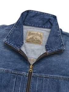 画像3: 【SALE】【送料無料】MANASTASH MS DENIM ZIP JACKET USED (3)