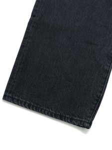 画像7: 【SALE】【送料無料】MANASTASH MS DENIM SKATER PANTS BLACK USED (7)