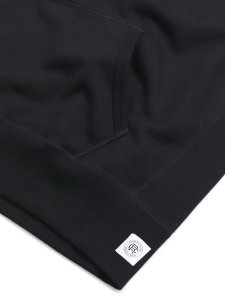 画像4: 【送料無料】REIGNING CHAMP MIDWEIGHT TERRY RELAXED HOODIE-BLACK (4)