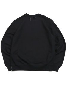 画像2: 【送料無料】REIGNING CHAMP MIDWEIGHT TERRY STANDARD CREWNECK-BLACK (2)