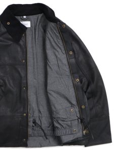 画像4: 【送料無料】YOUSED LEATHER DRIVERS JACKET (4)
