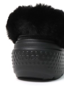 画像7: 【SALE】crocs STOMP LINED CLOG BLACK (7)