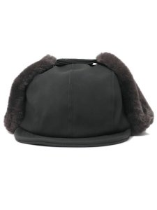 画像2: 【SALE】sublimeroe 2WAY FLIGHT CAP BLACK (2)