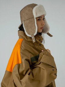 画像7: 【SALE】sublimeroe 2WAY FLIGHT CAP LT.KHAKI (7)