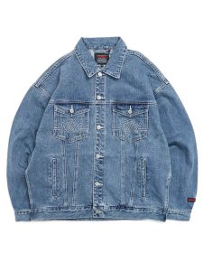 画像1: 【送料無料】FUBU DENIM JACKET (1)